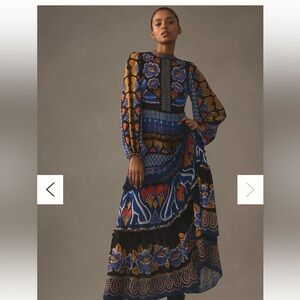 Farm Rio Ainika Maxi Dress Sparkle